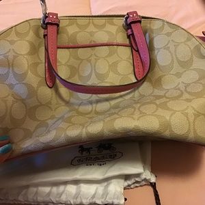 Coach Crossbody Bag with Matching Wallet